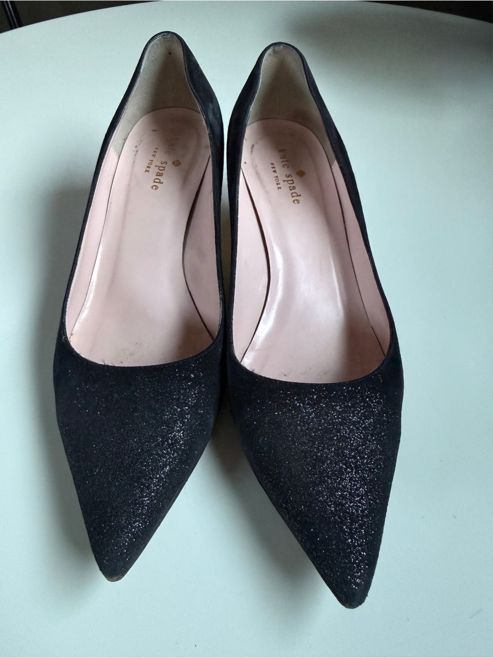 Kate Spade Melanie glitter pump